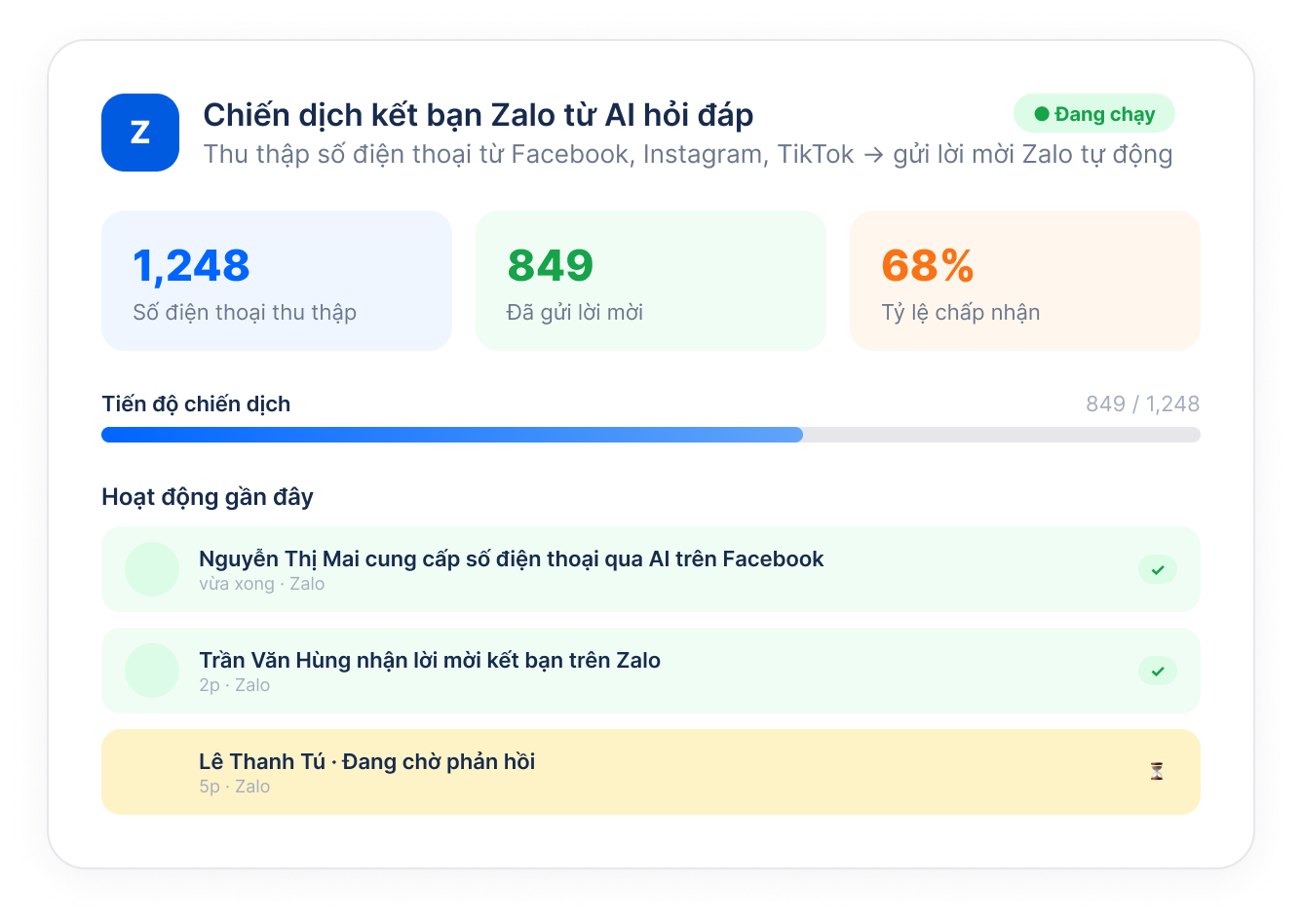 Auto-add Zalo friends from AI chat