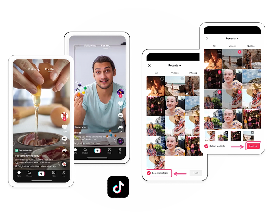 Post content to multiple accounts from one place