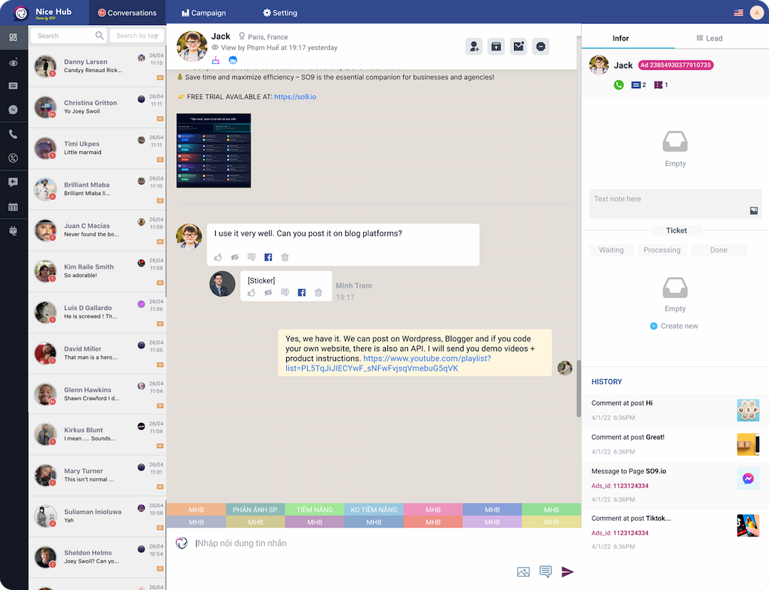 Manage all your customers in one place